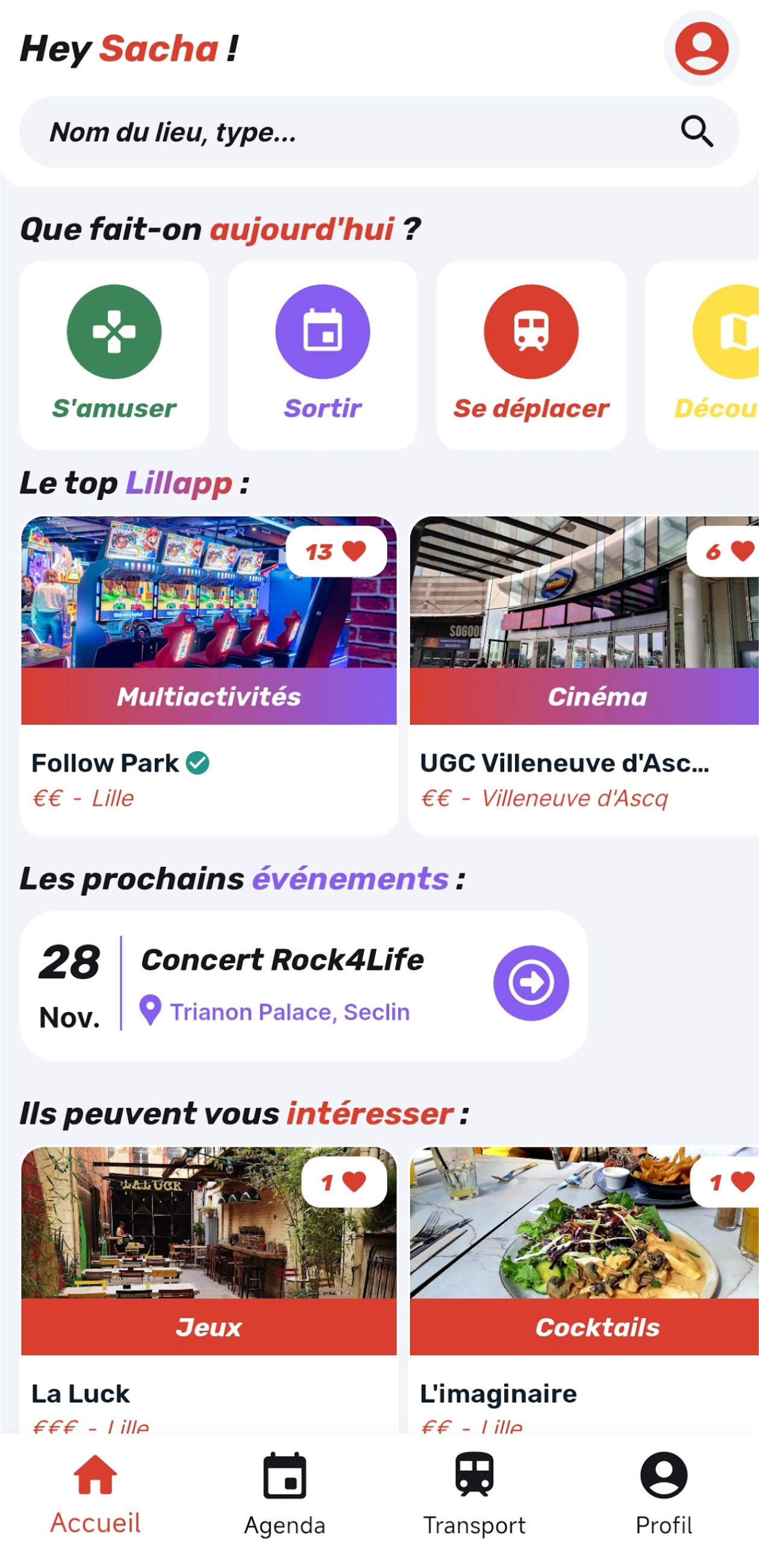 Interface Lillapp